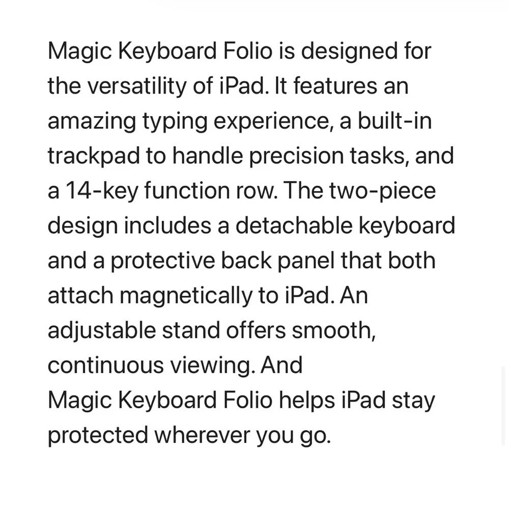 Apple Magic Keyboard Folio & Pencil